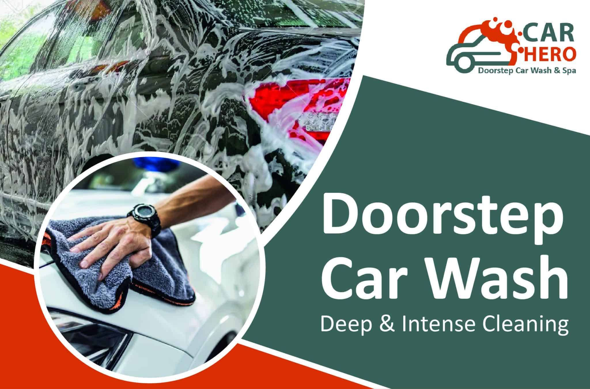 Doorstep Car Wash On Demand Car wash Moradabad
